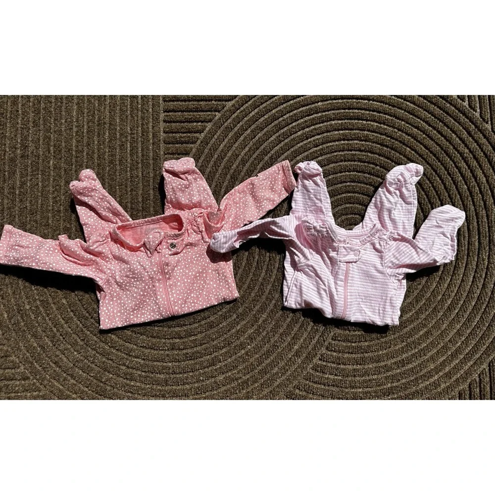 LOT Bundle (21 pieces) Baby girl clothes one piece sets NB 0-3 3-6 6-9 m Paisley